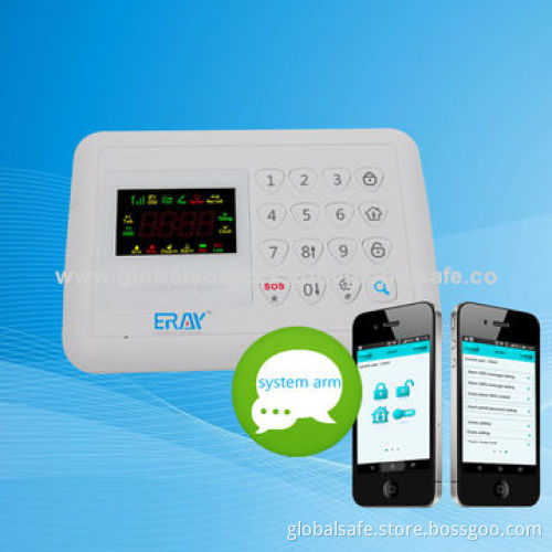 Advanced wireless telecom technology intelligent network alarm, keep you safe for all 24 hours